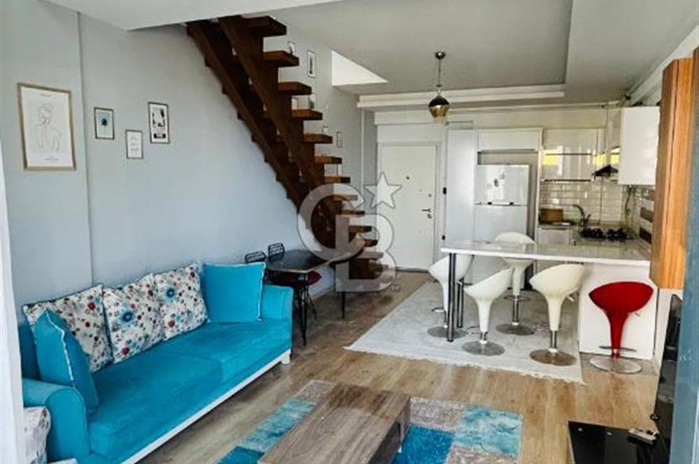 CB. AMAZON'DAN KÖRFEZ'DE LÜKS KİRALIK 1+1 LOFT DAİRE