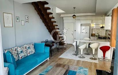 CB. AMAZON'DAN KÖRFEZ'DE LÜKS KİRALIK 1+1 LOFT DAİRE