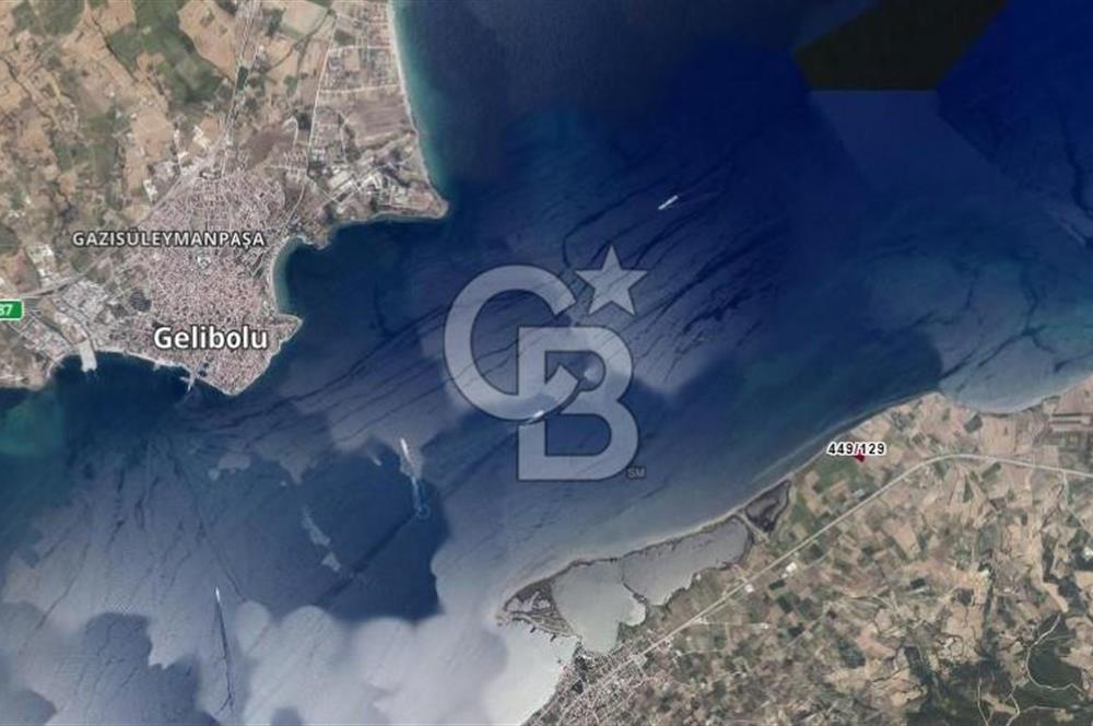 ÇANAKKALE LAPSEKİ ÇARDAK 9410 M2 SATILIK ARAZİ DENİZE 140 M.