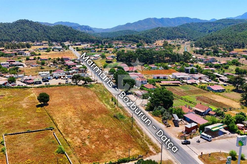Marmaris Değirmenyanı'nda Satılık Anayola Yakın 1.000 m² Tarla