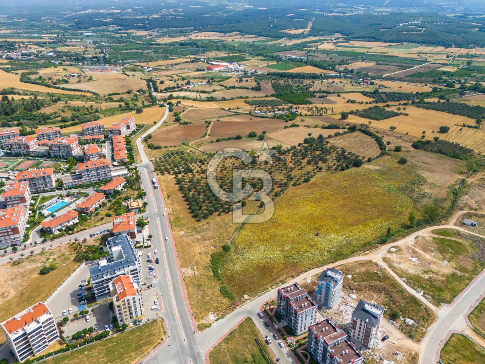 ÇANAKKALE KEPEZ HAMİDİYE 'DE EMSALSİZ KONUMDA YATIRIMLIK ARAZİ