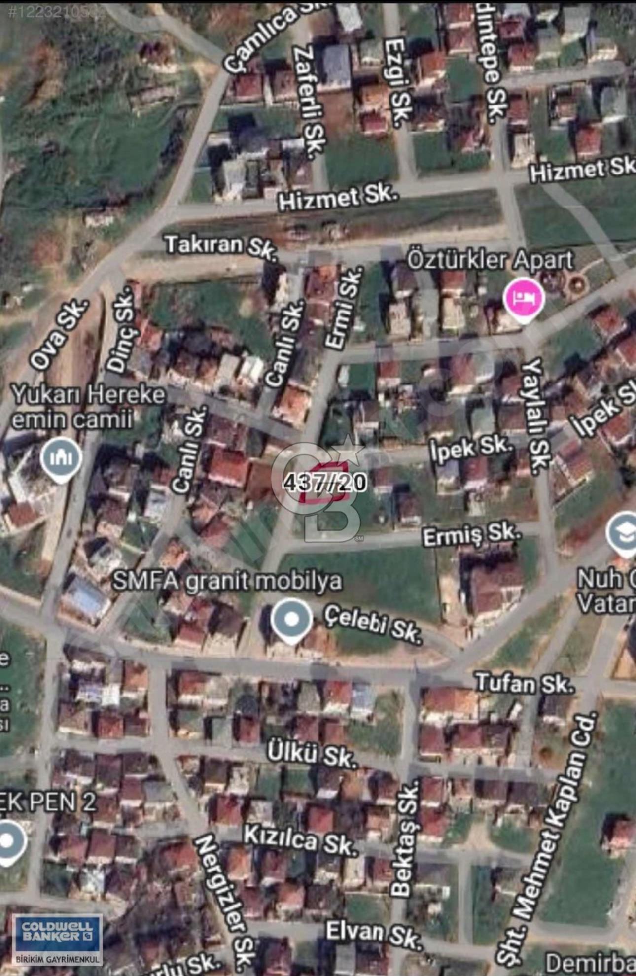 Kocaeli körfez herekede imarlı arsa 