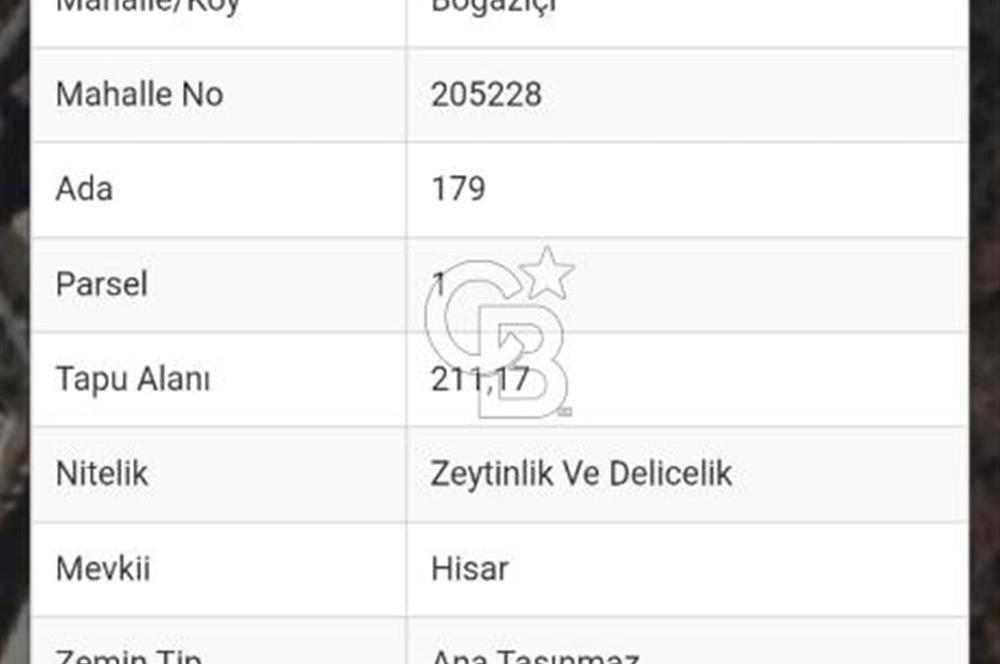 BOĞAZİÇİ'NDE MUHTEŞEM DENİZ MANZARALI 211m2 SATILIK ARSA