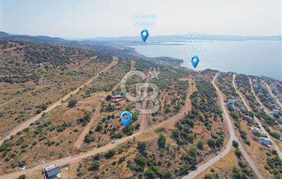 ÇANDARLI EYKO'DA 418M2 DENİZ MANZARALI İMARLI ARSA