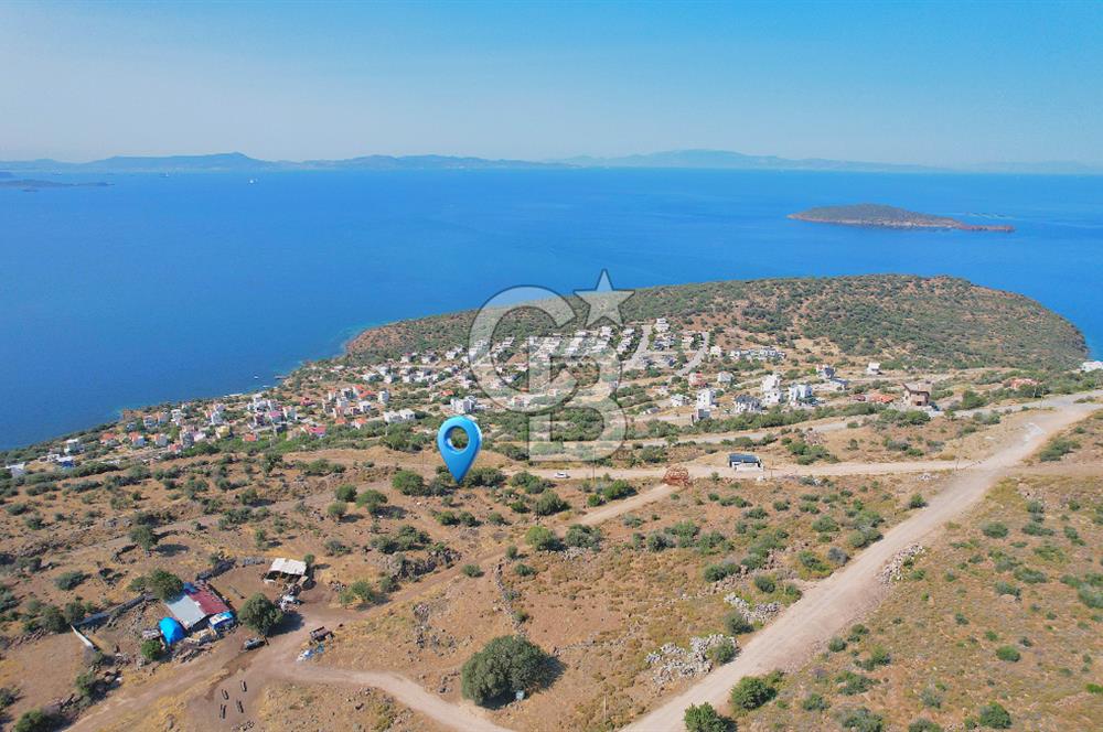 ÇANDARLI EYKO'DA 418M2 DENİZ MANZARALI İMARLI ARSA