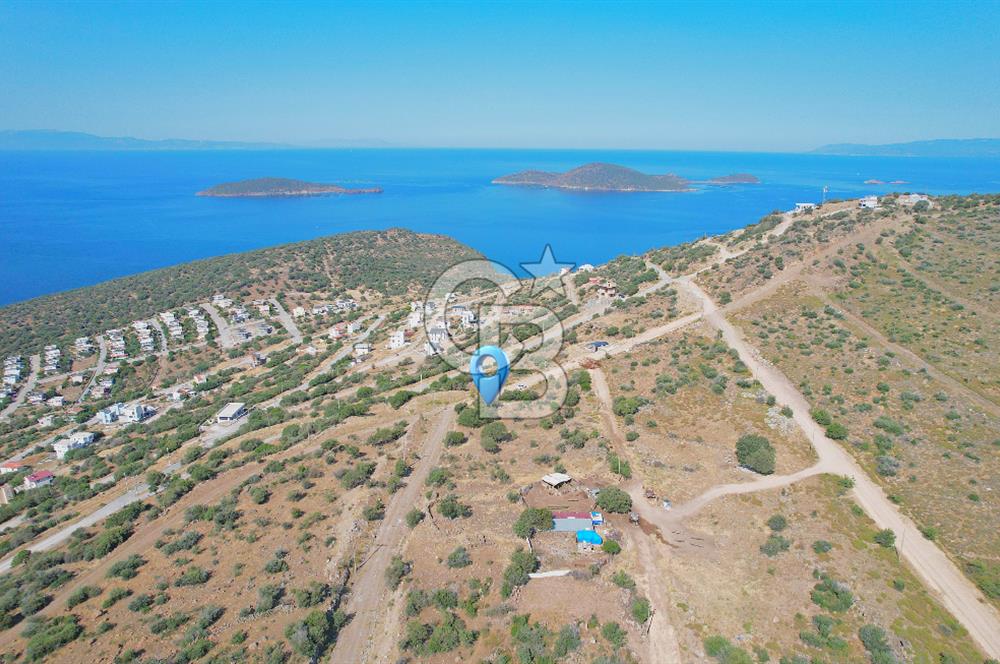ÇANDARLI EYKO'DA 418M2 DENİZ MANZARALI İMARLI ARSA