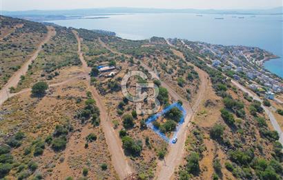 ÇANDARLI EYKO'DA 418M2 DENİZ MANZARALI İMARLI ARSA