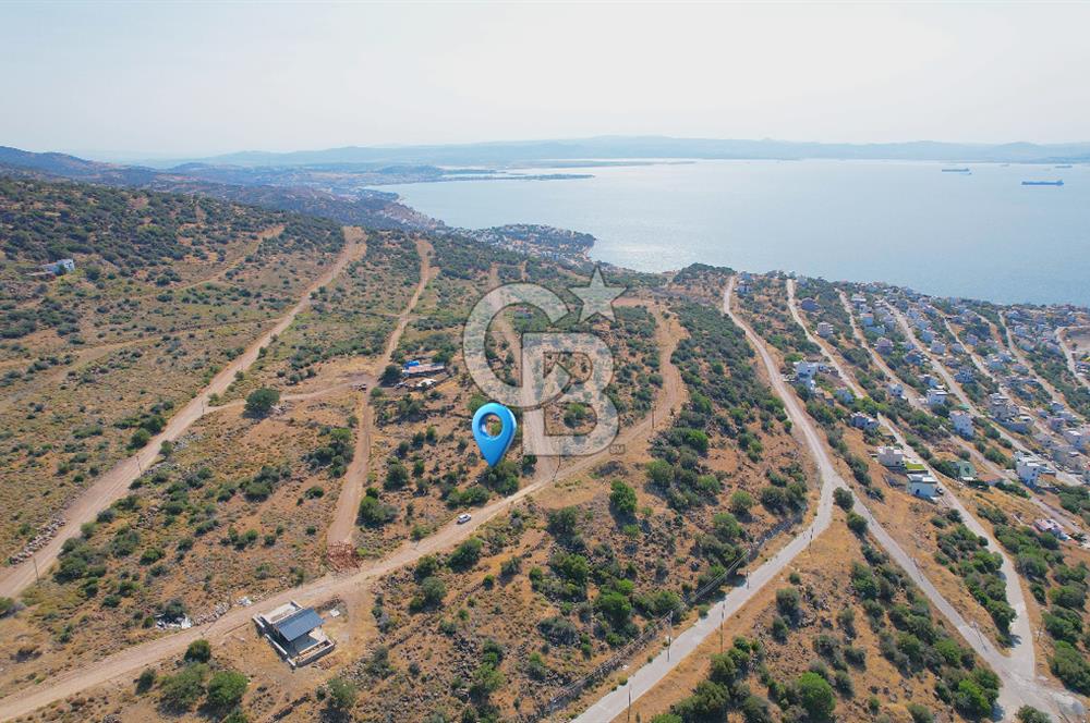 ÇANDARLI EYKO'DA 418M2 DENİZ MANZARALI İMARLI ARSA