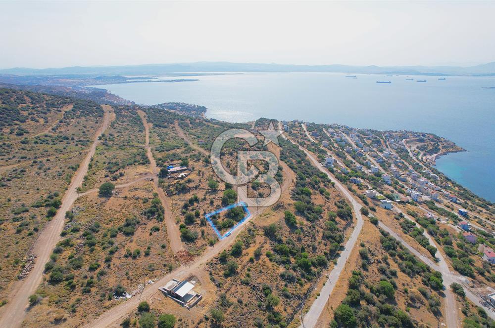 ÇANDARLI EYKO'DA 418M2 DENİZ MANZARALI İMARLI ARSA