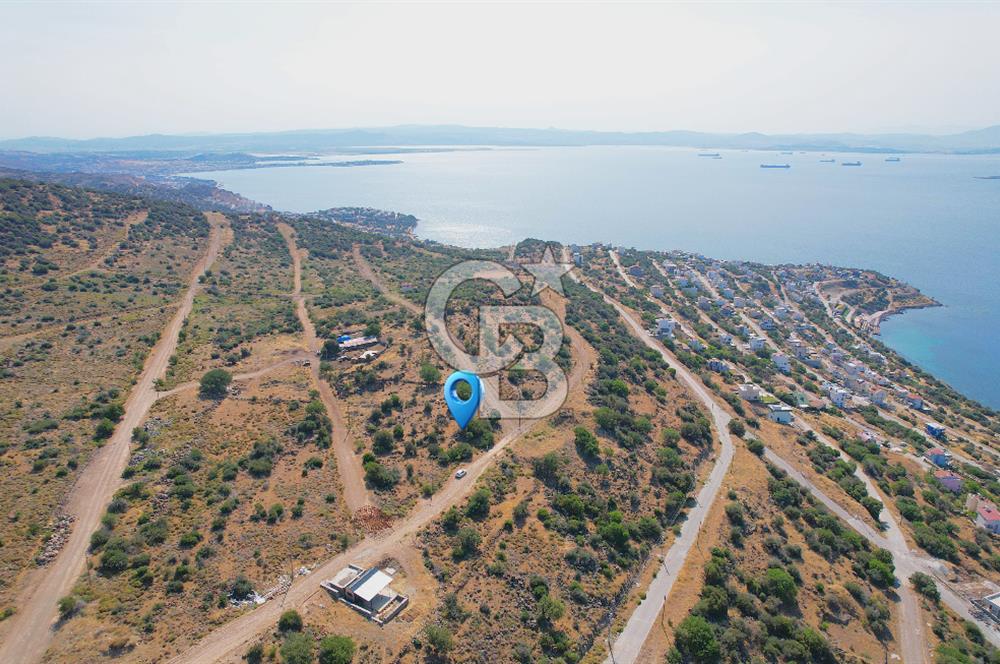 ÇANDARLI EYKO'DA 418M2 DENİZ MANZARALI İMARLI ARSA
