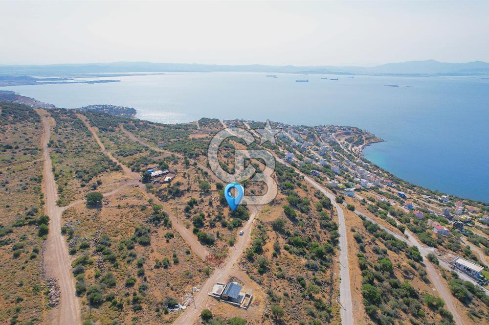 ÇANDARLI EYKO'DA 418M2 DENİZ MANZARALI İMARLI ARSA