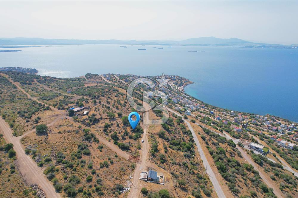 ÇANDARLI EYKO'DA 418M2 DENİZ MANZARALI İMARLI ARSA
