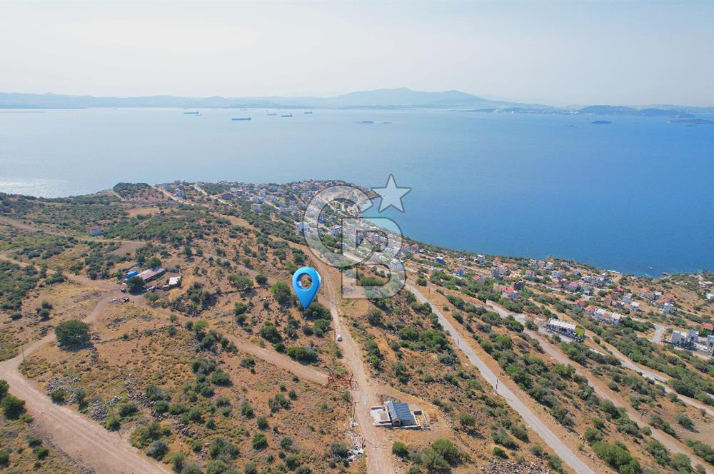 ÇANDARLI EYKO'DA 418M2 DENİZ MANZARALI İMARLI ARSA