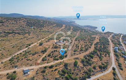 ÇANDARLI EYKO'DA 418M2 DENİZ MANZARALI İMARLI ARSA