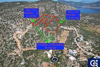 CB GİZ'DEN KAŞ BEZİRGAN'DA SATILIK YATIRIMLIK TARLA 