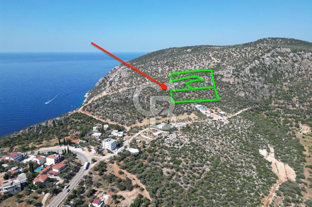 CB GİZ'DEN KAŞ BEZİRGAN'DA SATILIK YATIRIMLIK TARLA 
