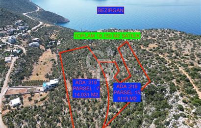 CB GİZ'DEN KAŞ BEZİRGAN'DA SATILIK YATIRIMLIK TARLA 
