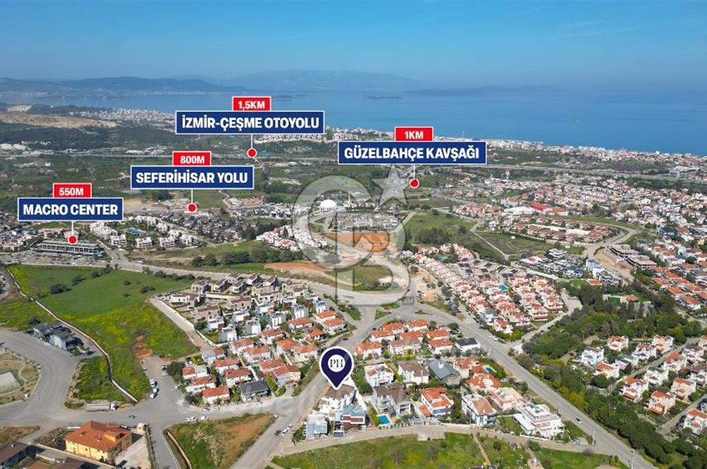 Güzelbahçe Kahramandere Macro Yakını 360 m2 Kiralık Bina