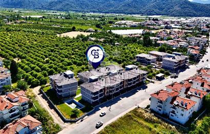 Ortaca’da Havuzlu Sitede, 2+1, Yola Cepheli, Sıfır Satılık Daire