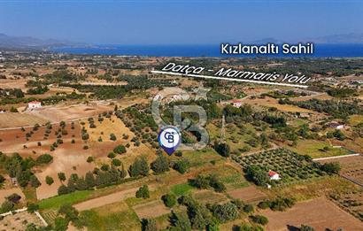 Datça Kızlan'da Satılık 743 m² Bademlik - Yolu Mevcut