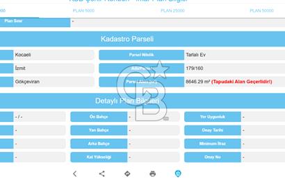 KOCAELİ İZMİT GÖKÇEÖREN KÖYÜNDE 3.869 DÖNÜM SATILIK TARLA