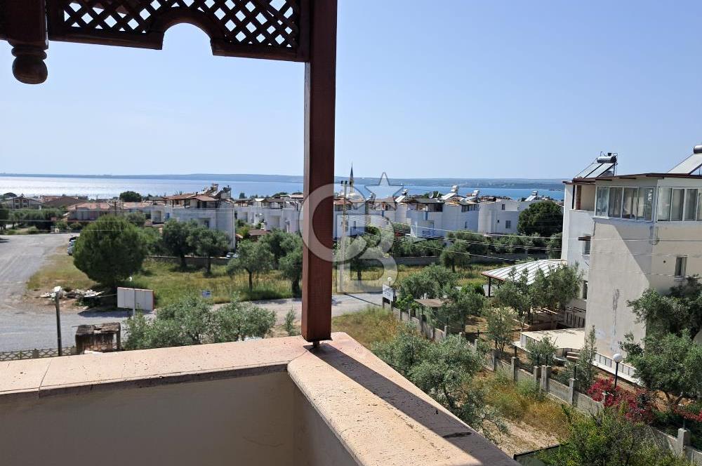 Akbük de Deniz Manzaralı Merkezi Konumda Eşyalı Kiralık Villa
