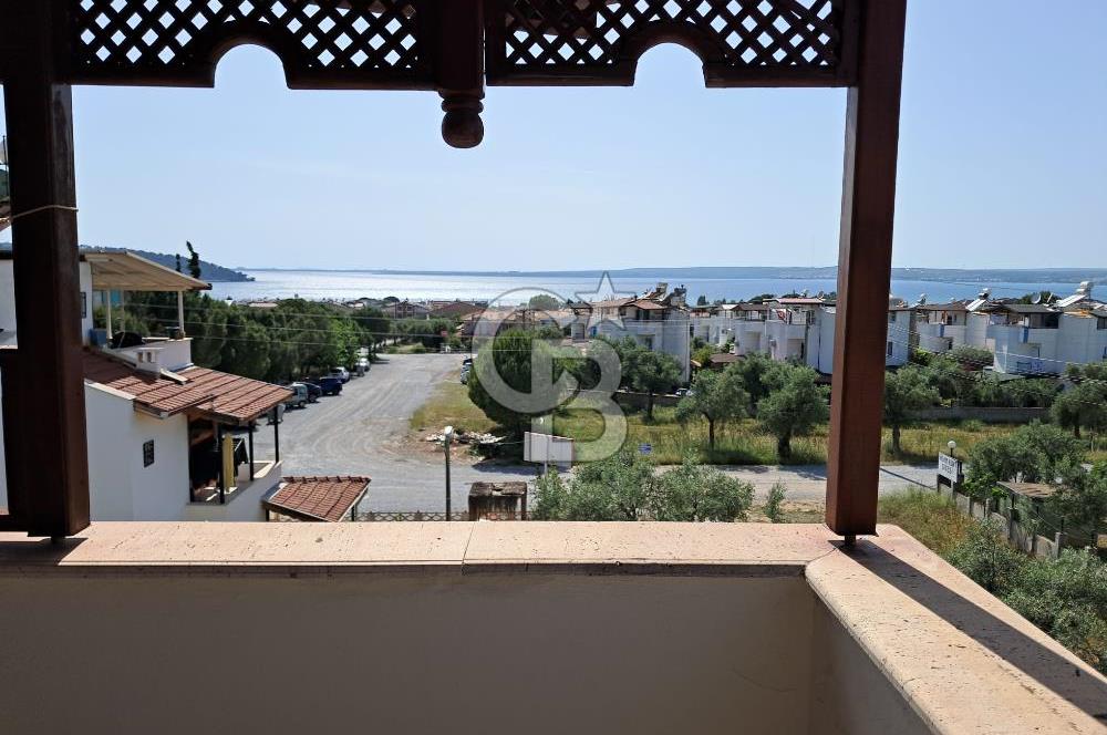Akbük de Deniz Manzaralı Merkezi Konumda Eşyalı Kiralık Villa
