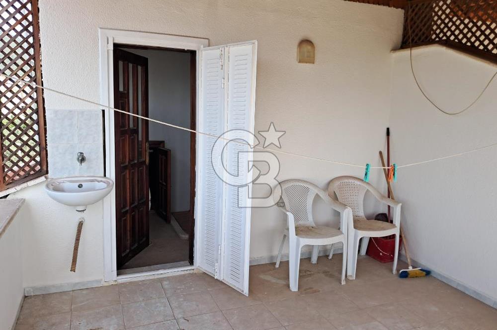 Akbük de Deniz Manzaralı Merkezi Konumda Eşyalı Kiralık Villa
