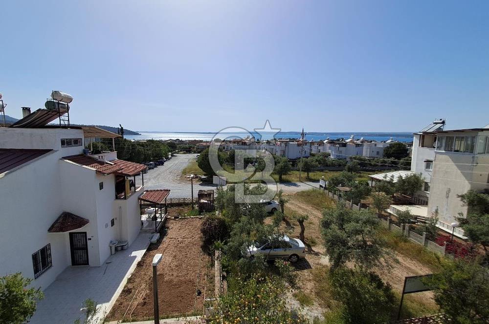 Akbük de Deniz Manzaralı Merkezi Konumda Eşyalı Kiralık Villa