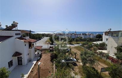 Akbük de Deniz Manzaralı Merkezi Konumda Eşyalı Kiralık Villa