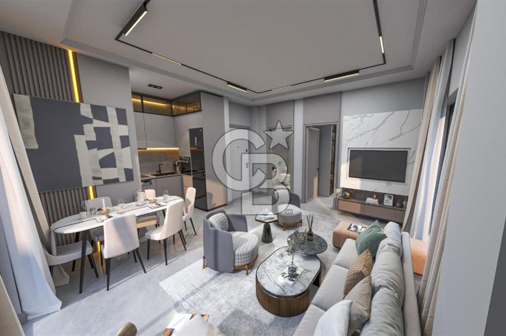 ÇANAKKALE KARABİGA DOĞA VE DENİZLE BÜTÜNLEŞEN PROJEDE 1+1 DAİRE