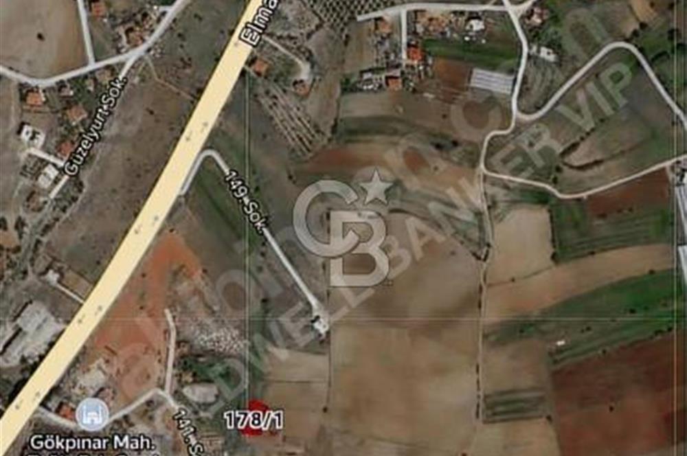 Antalya Elmalı’da Tek Tapu 560 M2 Satılık İmarlı Arsa 