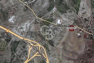 Golbasi Mahmatlı’da Yola Cephe Tek Tapu 17.825 M2 Satılık Tarla 