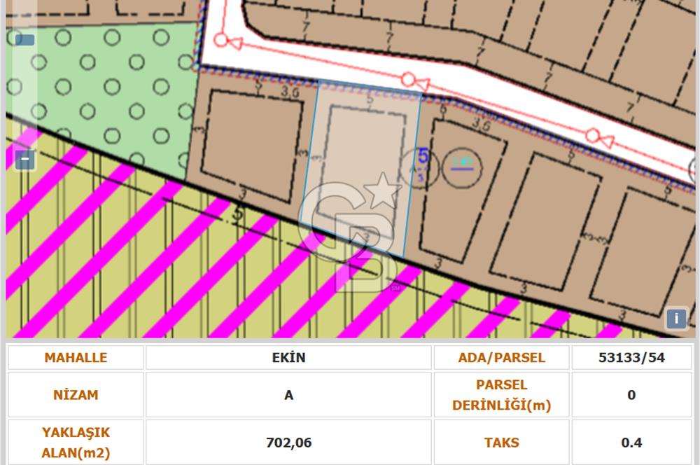 ANKARA MAMAK EKİN FOR SALE 1.360 m2 LAND... HOUSING 32 FLATS