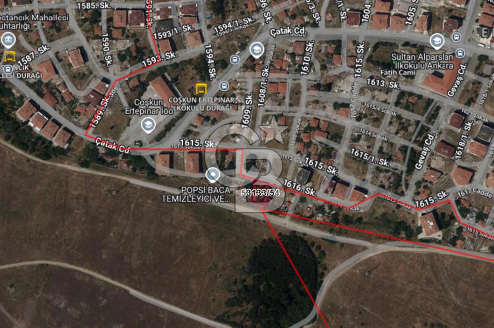 ANKARA MAMAK EKİN FOR SALE 1.360 m2 LAND... HOUSING 32 FLATS
