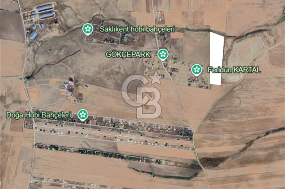 Gölbaşı Gökçehöyük'te 1000 m2 Hobi Bahçesi