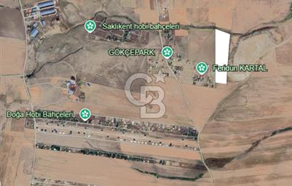 Gölbaşı Gökçehöyük'te 1000 m2 Hobi Bahçesi