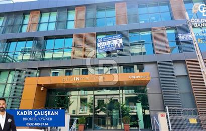 100m2 SATILIK OFİS KAPALI + AÇIK OTOPARKLI