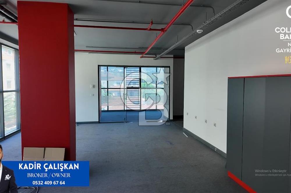 100m2 SATILIK OFİS KAPALI + AÇIK OTOPARKLI