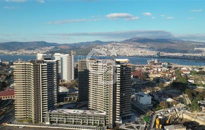 Allsancak İzmir'de Manzaralı Satılık 1+1 Daire 50m2 Net