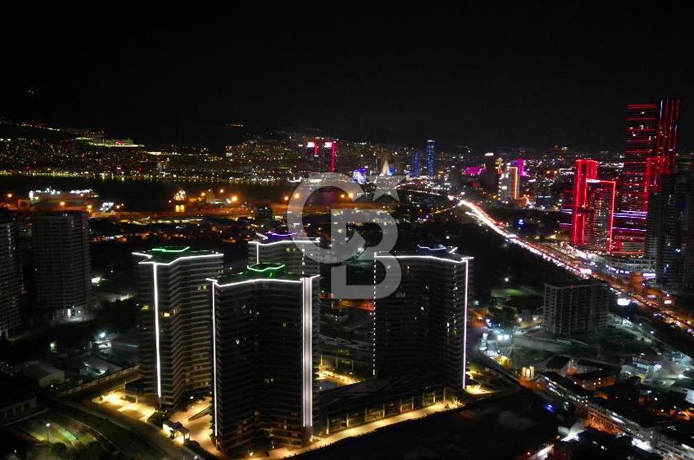 Allsancak İzmir'de Manzaralı Satılık 1+1 Daire 50m2 Net
