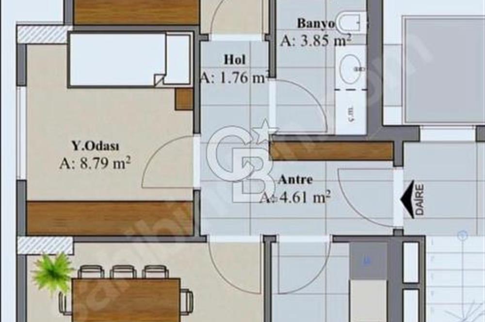 SUADİYEDE PROJEDEN 2+1 71 NET BALKONLU DAİRE 