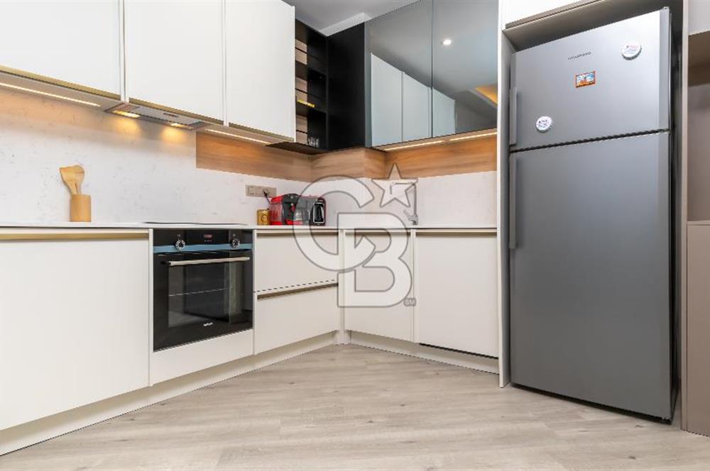 Allsancak İzmir'de Manzaralı Satılık 1+1 Daire 50m2 Net