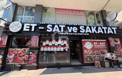 SAMSUN’DA DEVREN KİRALIK FULL DONANIMLI KASAP DÜKKANI