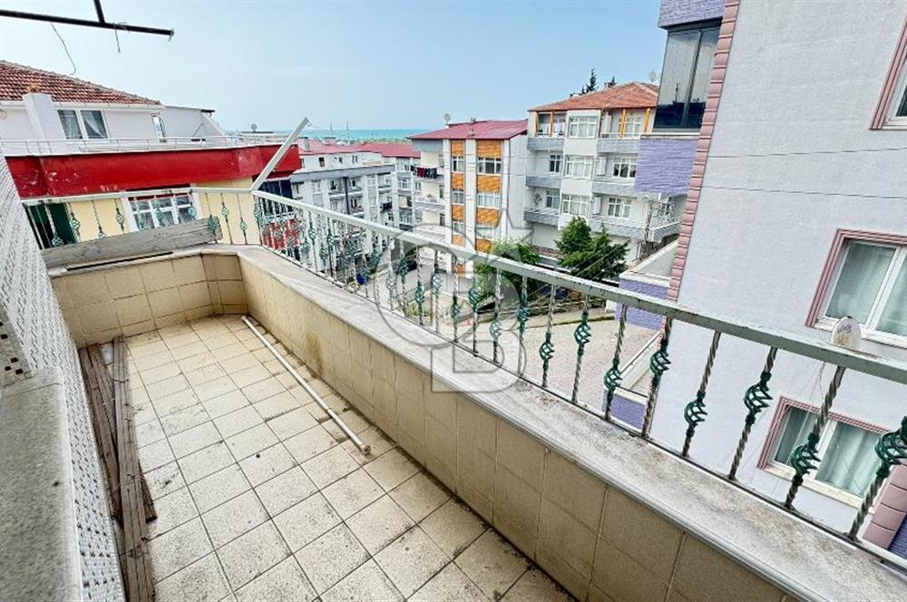 Canik'te Şehir ve Deniz Manzaralı, Yerden Isıtmalı 3+1 Kiralık Daire