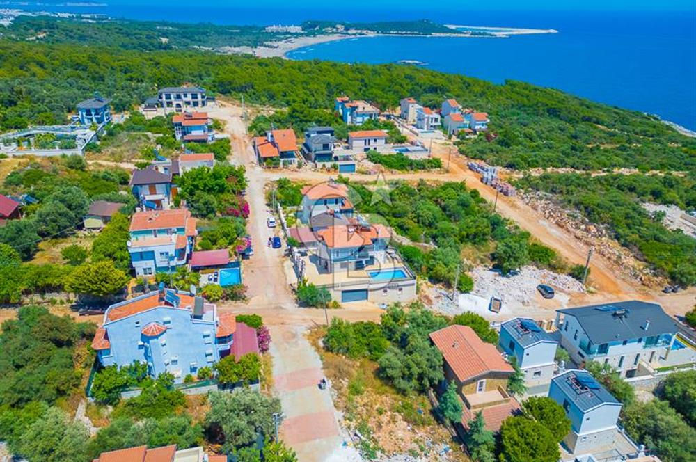 ANTALYA DEMRE KUMDAĞINDA DENİZ MANZARALI SATILIK LÜKS VİLLA