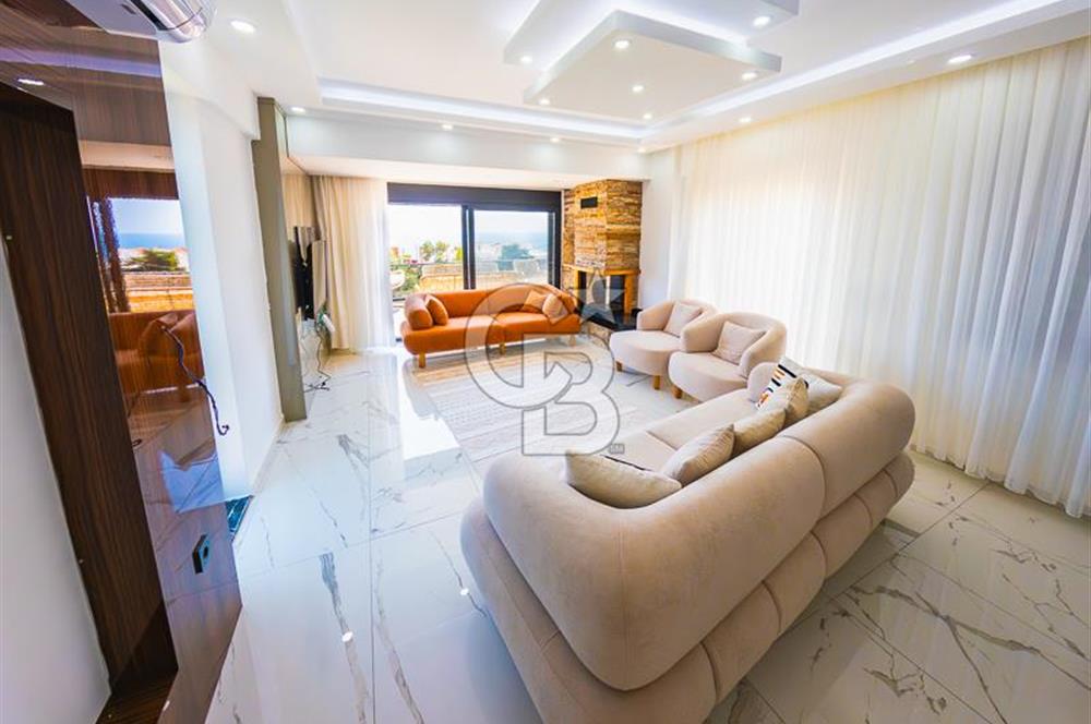 ANTALYA DEMRE KUMDAĞINDA DENİZ MANZARALI SATILIK LÜKS VİLLA