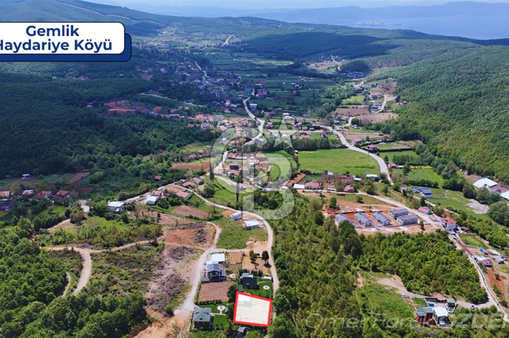 HAYDARİYEDE DOĞA İLE İÇ İÇE ELEKTRİK ve SUYU OLAN SATILIK BAHÇE