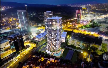DELUXIA PARK 2.EL YETKİLİ SATIŞ OFİSİN'DEN DENİZ MANZARALI 1+1