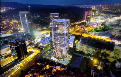 DELUXIA PARK 2.EL YETKİLİ SATIŞ OFİSİN'DEN DENİZ MANZARALI 1+1